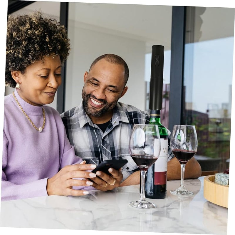 فتاحة زجاجات النبيذ الكهربائية التلقائية للمنزل والحانات والحفلات والمطاعم - Image 5